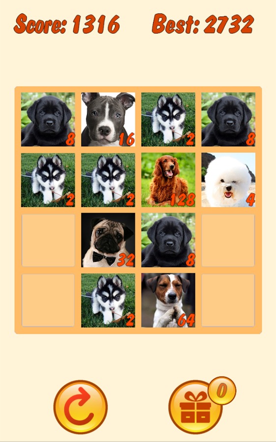 20 48 Dogs Puzzle with mPOINTS截图2