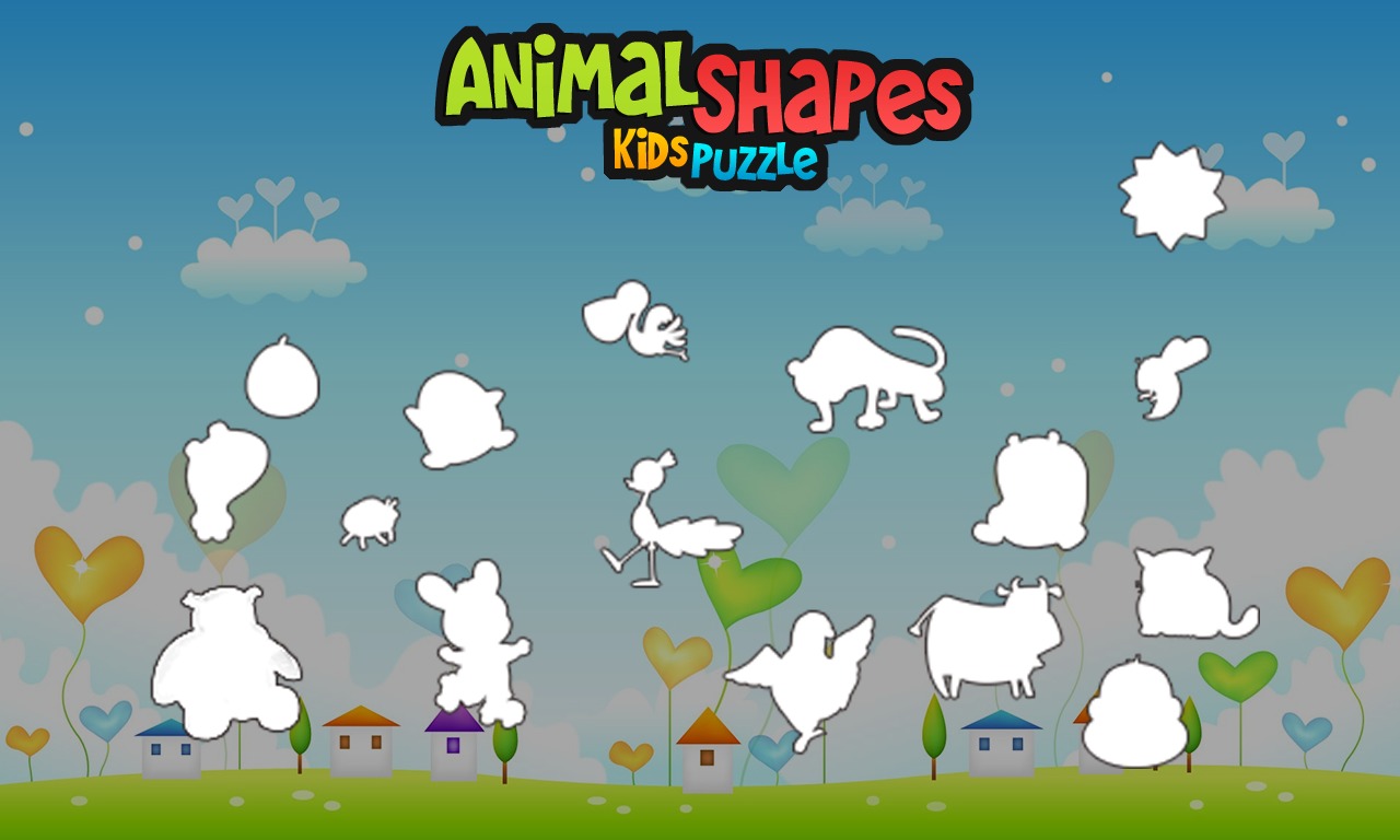 Animal Shapes - Kids Puzzle截图1