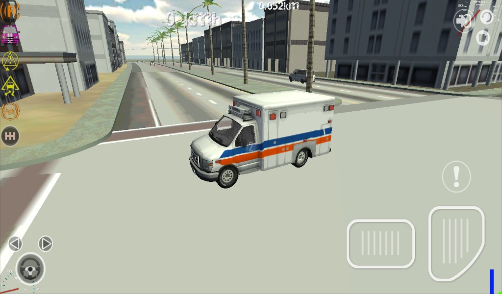 Ambulance Driving Simulator 3D截图1