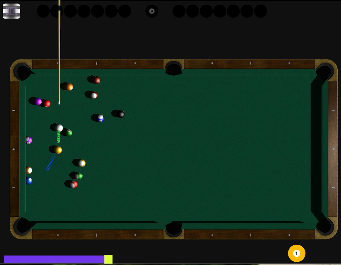 Simple 8 Ball 3D截图1