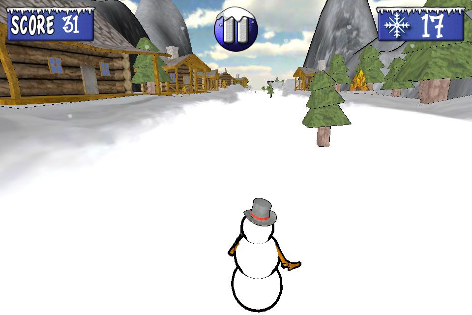 Run Frosty Run Free截图1