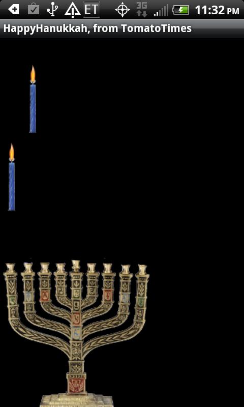 Hanukkah candle drop game截图2