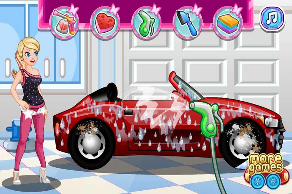 Girl Car Wash Design截图2