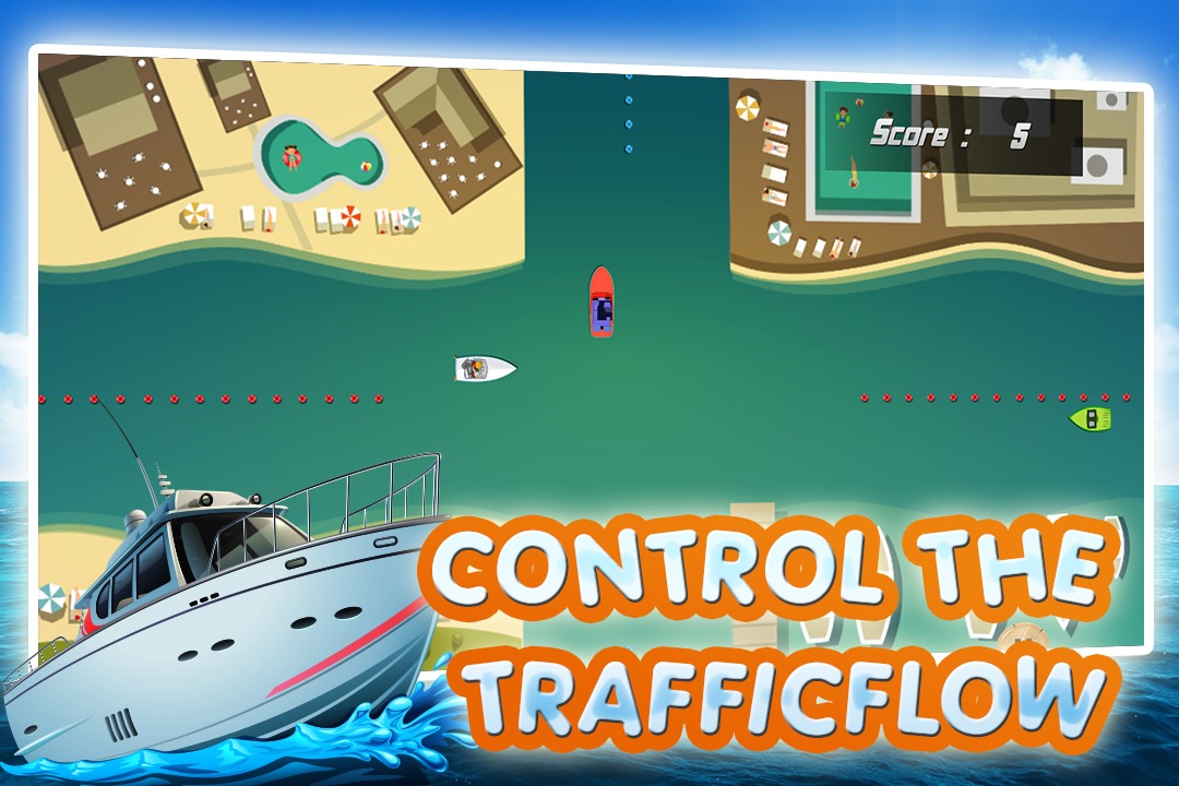 Boat Traffic Rush截图1