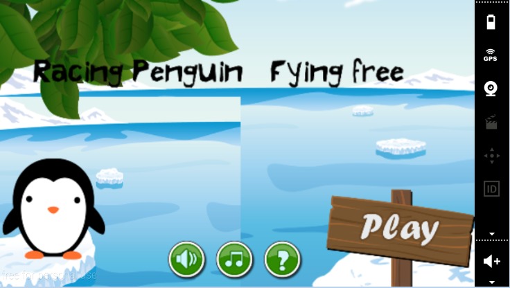 Racing Penguin Flying Free HD截图1