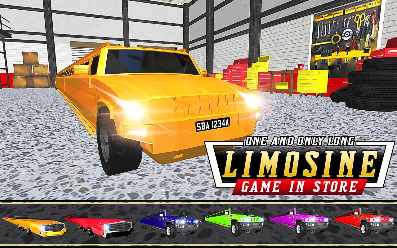 Luxury Limo Taxi Driver City : Limousine Driving截图1