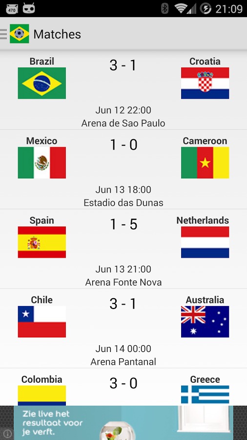 Brazil WordCup 2014截图2