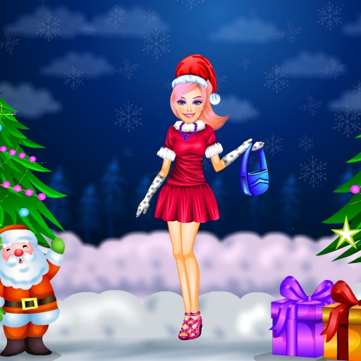 christmas barbie dressup截图4