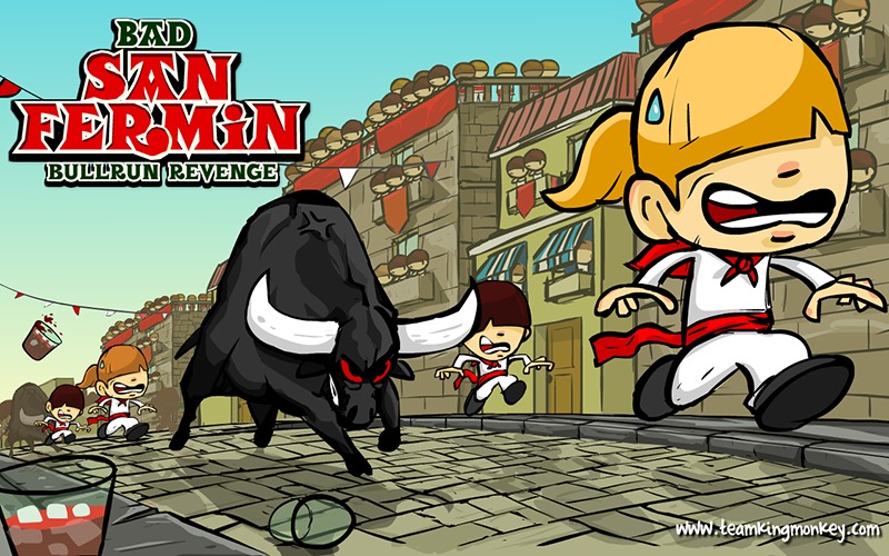 Bad San Fermin Bullrun Revenge截图1