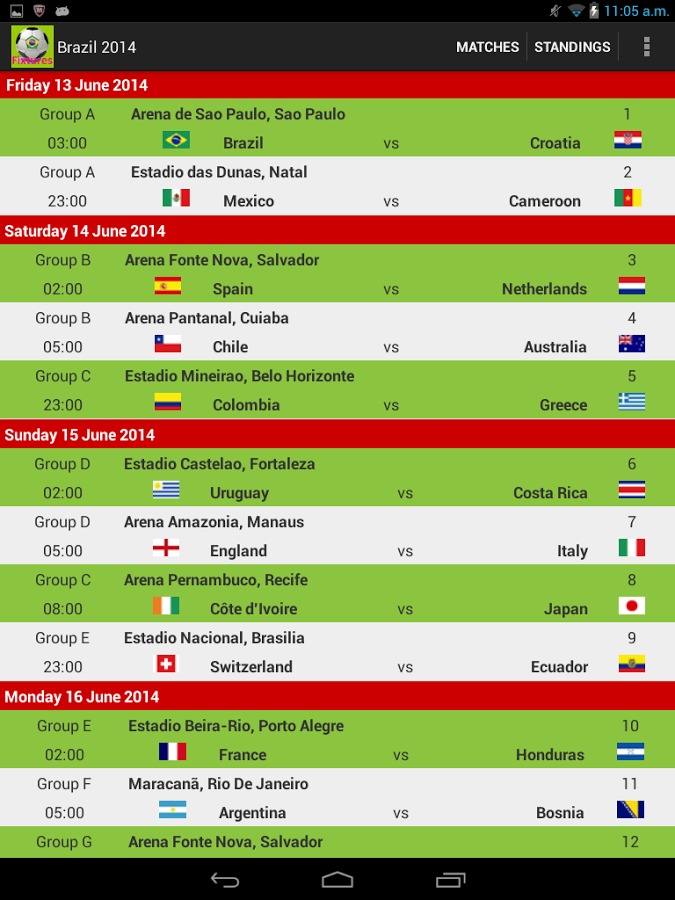 Brazil World Cup 2014截图4