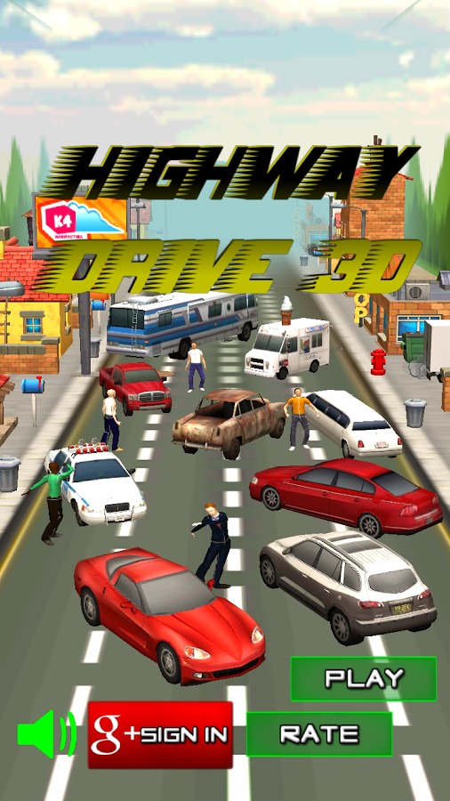 Highway Drive 3D截图1