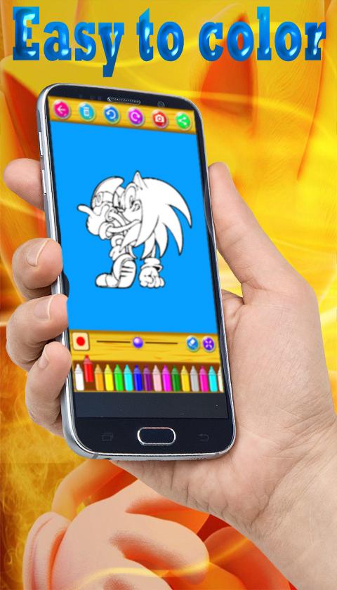 Learn to color Sonic截图5