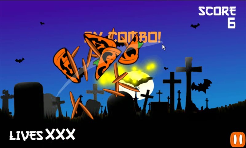 Halloween Ninja Slice截图3