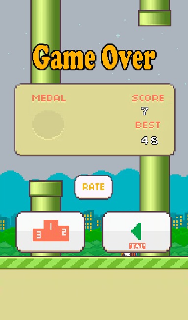 Flap Bird Retry截图5