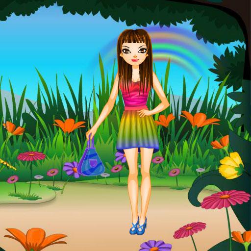 Miss Rainbow Dressup截图4