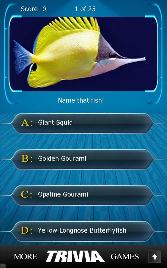 Name that Fish Trivia截图2