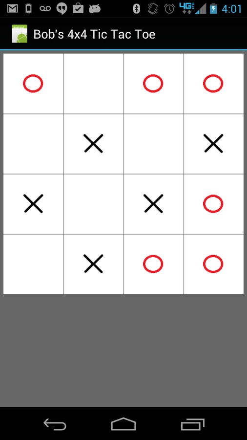 4x4 5x5 6x6 Tic Tac Toe截图2