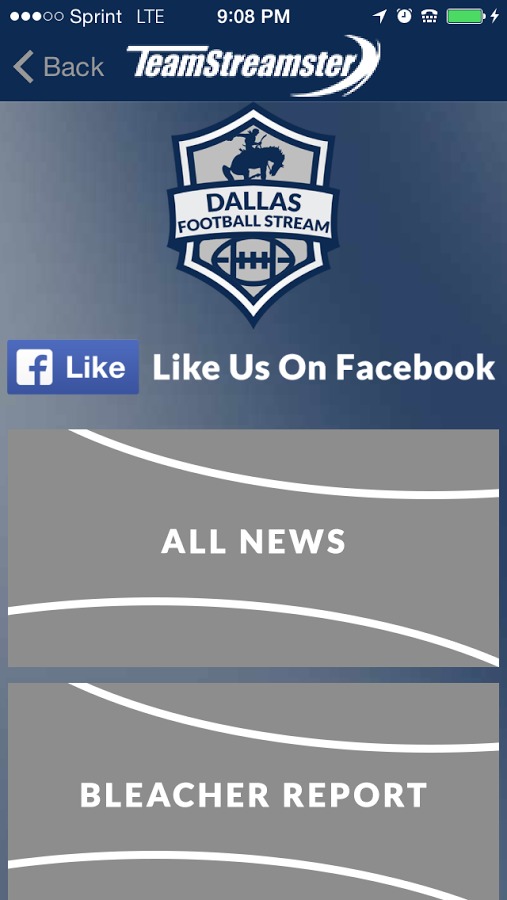 Dallas Football STREAM截图3