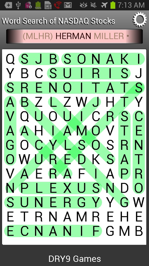 Wall Street Word Search Nasdaq截图4