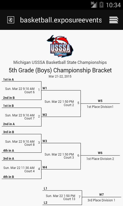 Michigan USSSA Basketball截图2