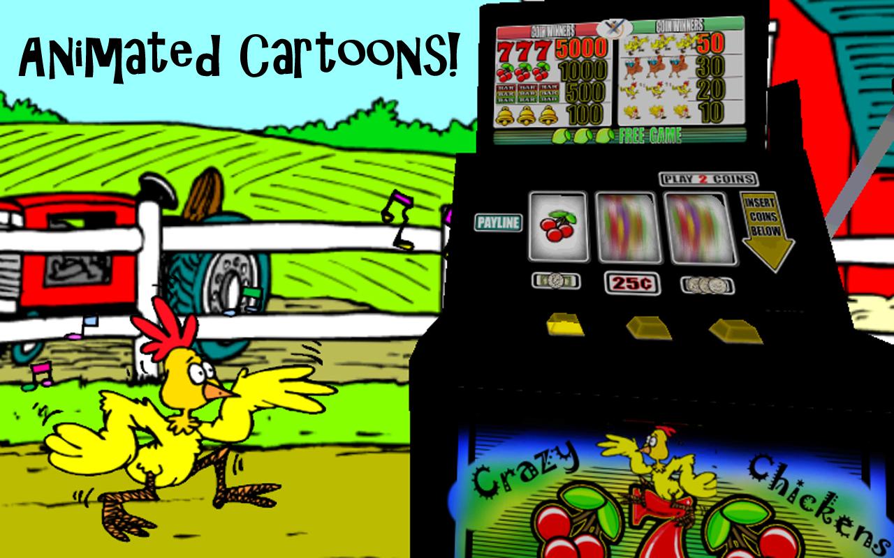 ★ Crazy Chicken Slots! FREE截图3