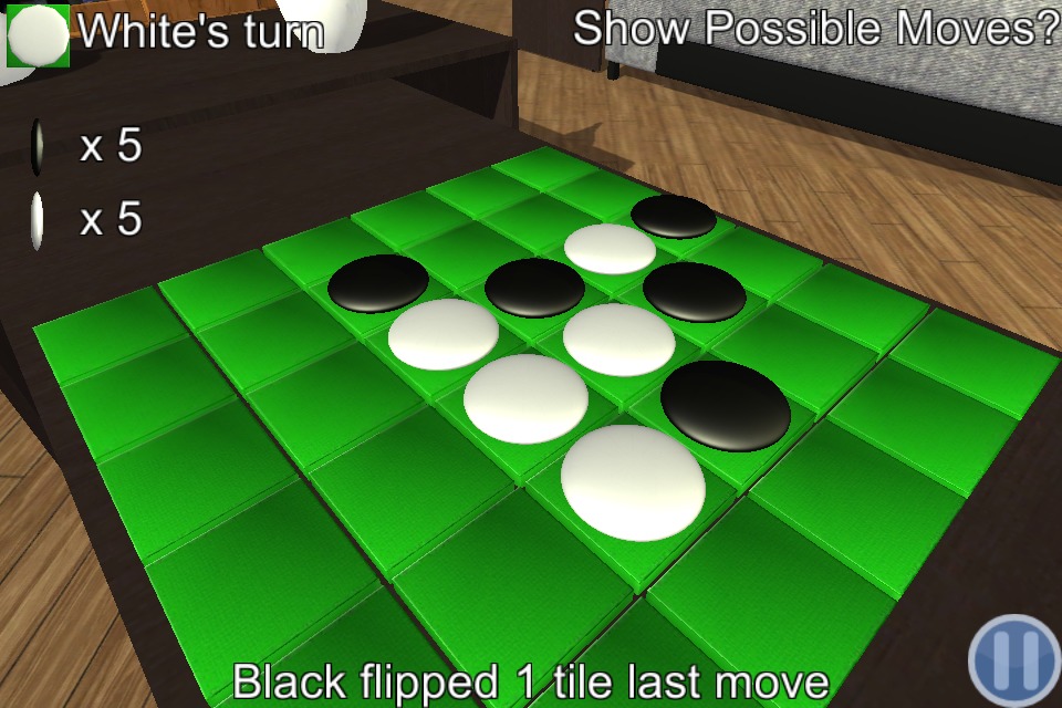 Reversi 3D by Purple Buttons截图3