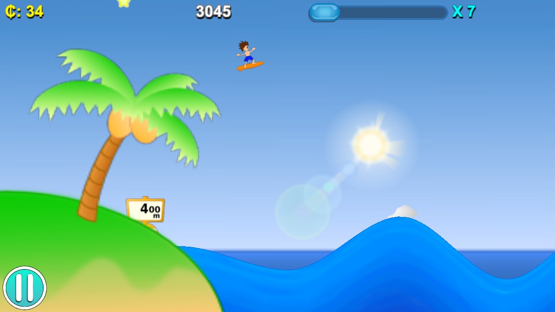 Space Surf : Shark Attack截图3