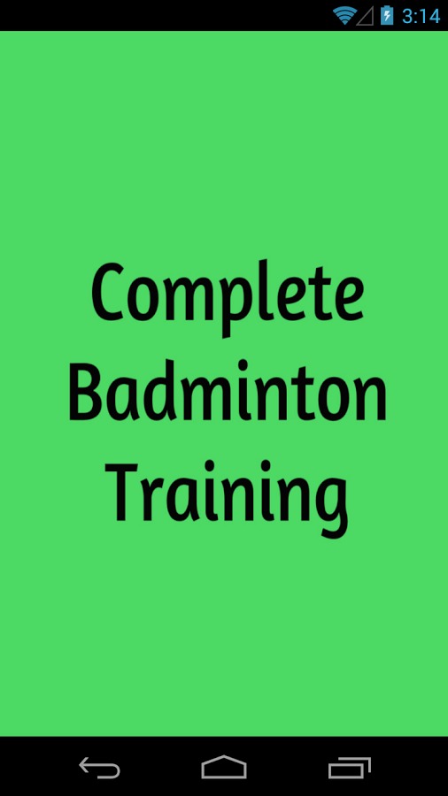 Complete Badminton Training截图3