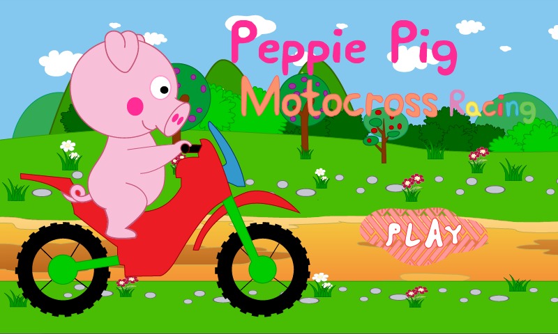 Peppie Pig Motocross Racing截图1