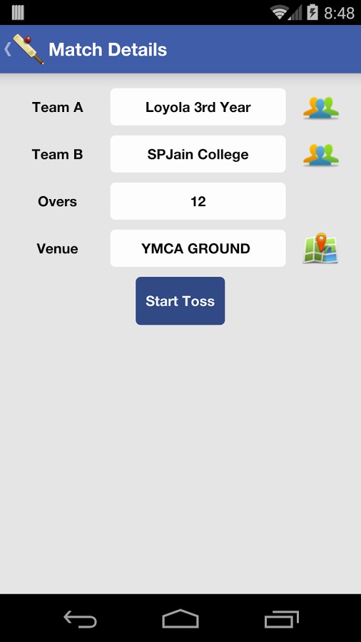 Gully Cricket Scorer截图2