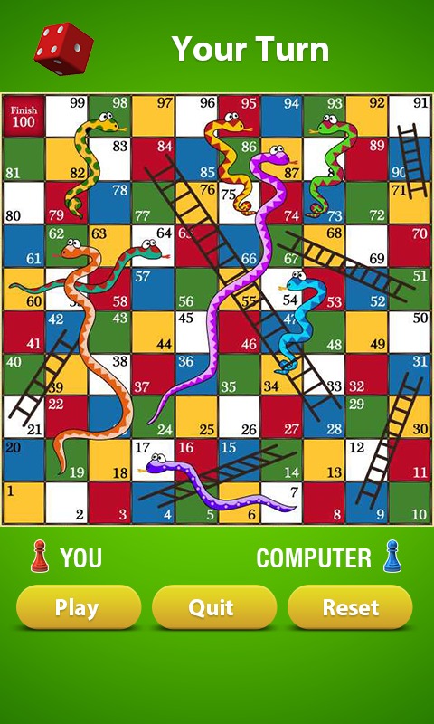 Snake ladder ludo kids game截图3