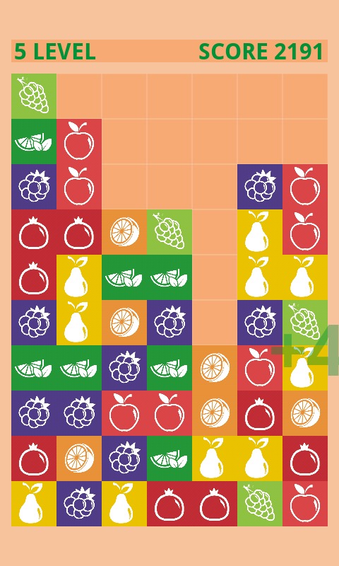 Fruits: move and collect!截图5