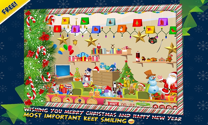 Christmas Hidden Object截图3