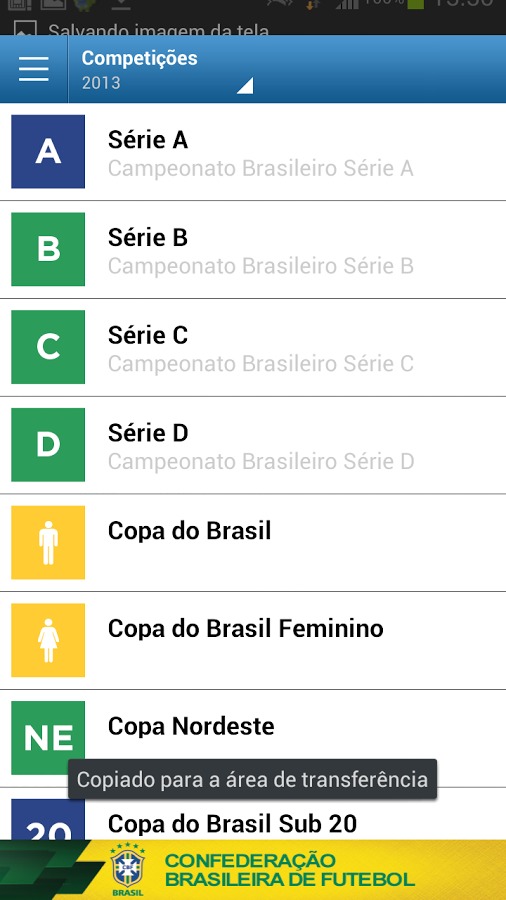 Futebol Brasileiro截图3