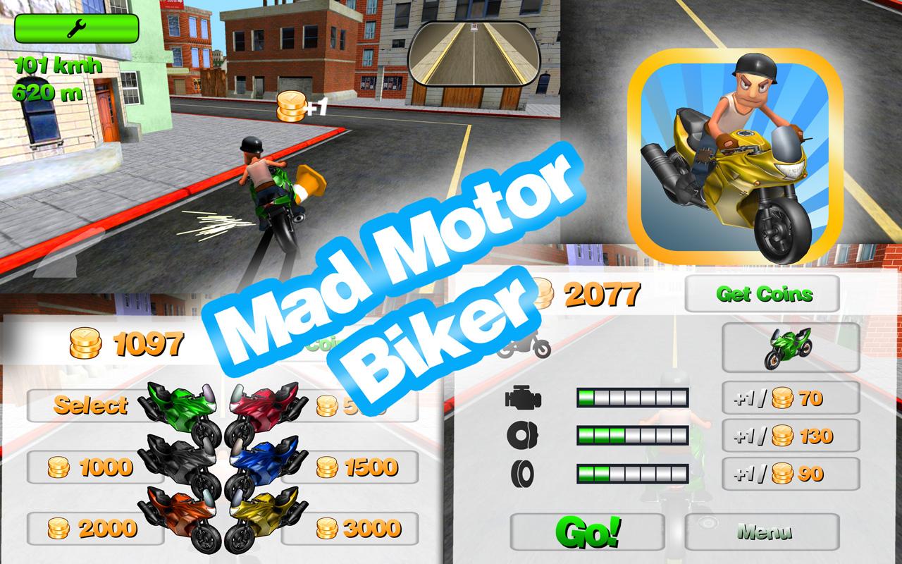 Mad Motor Biker截图2