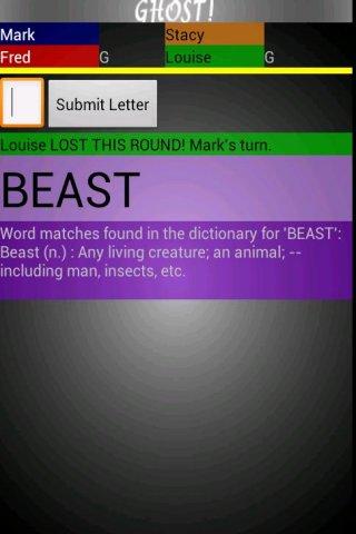 GHOST! Word Game FREE截图2