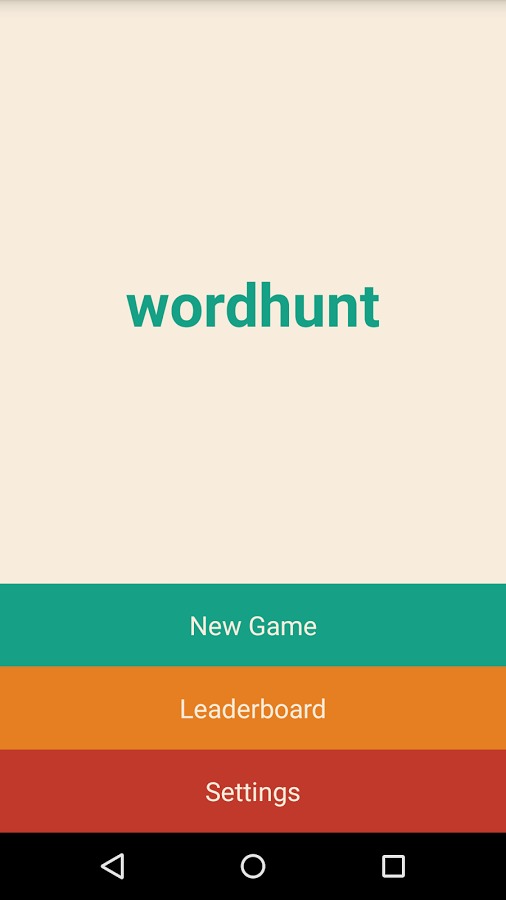 Wordhunt, the Word Game截图1