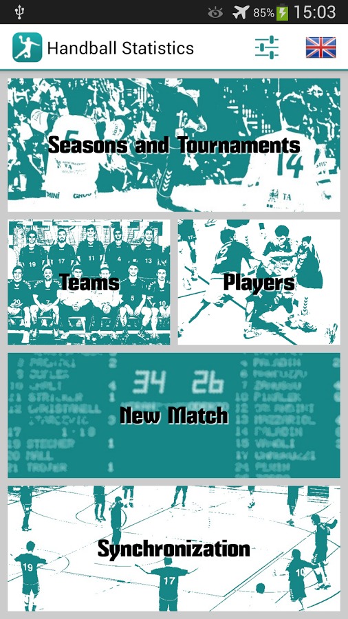 Handball Statistics Demo截图1