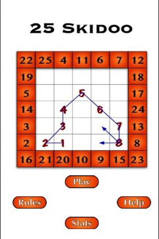 25 Skidoo - Sudoku Style Game截图1