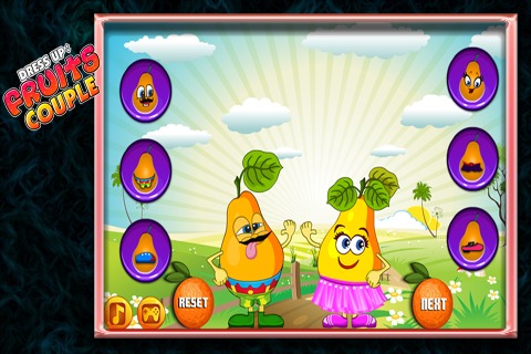 Dress up : Fruits Couple截图2