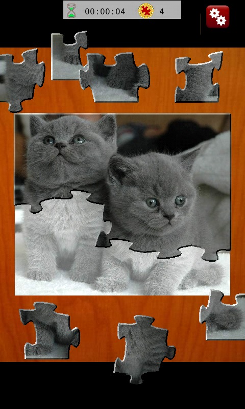 Jigsaw Quest Cats截图1