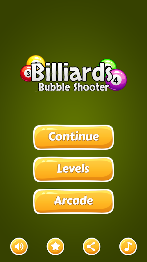 Billiards Bubble Shooter截图1