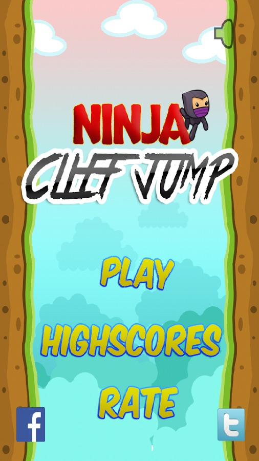 Ninja Cliff Jump截图1