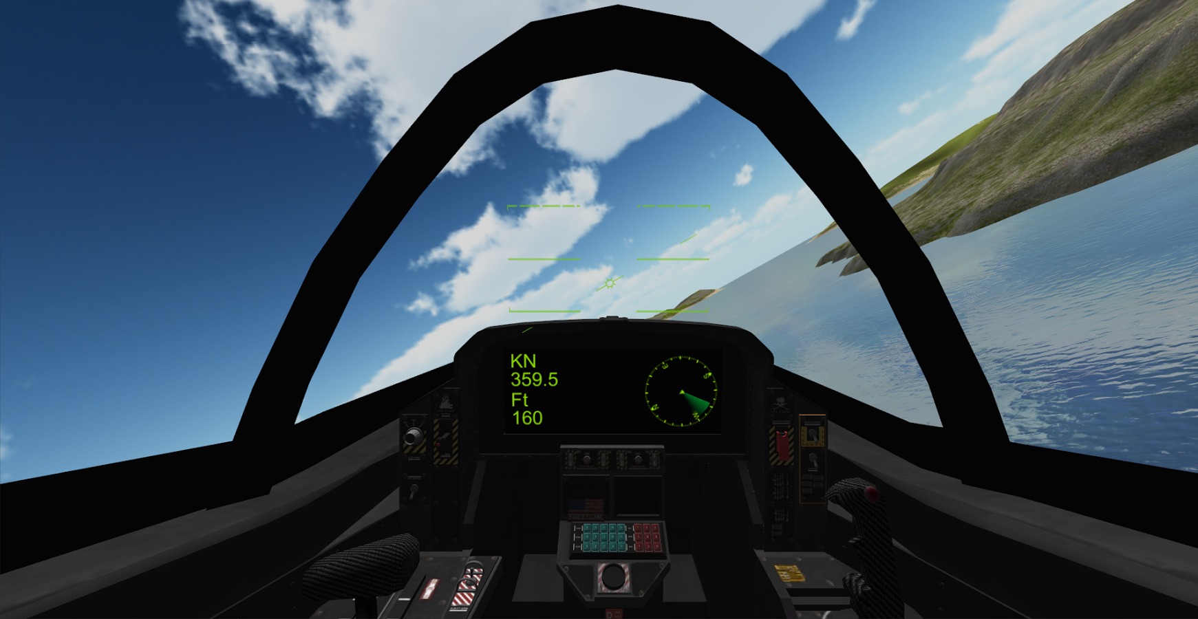 F18 Airplane Simulator 3D截图2