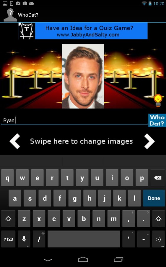 Celebrity Quiz - Who Dat?截图5