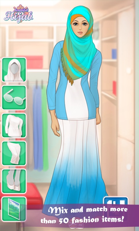 Hijab Fashion Game截图4