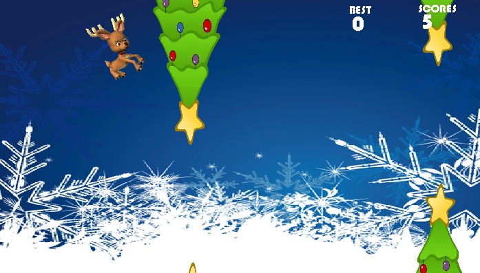 Flappy The Christmas Reindeer截图2