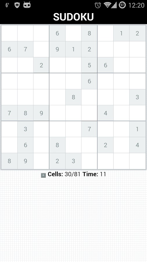 Sudoku JS截图1