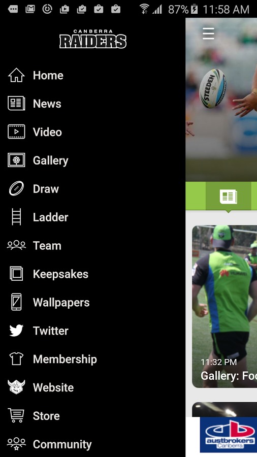 Canberra Raiders截图3