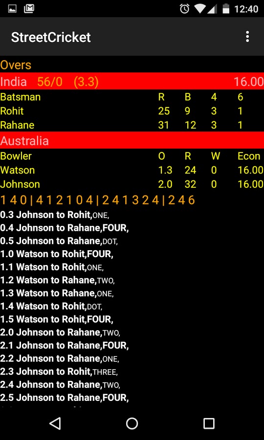 Cricket scorer截图5